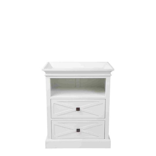 ISLAND LIFE SIDE TABLE WHITE